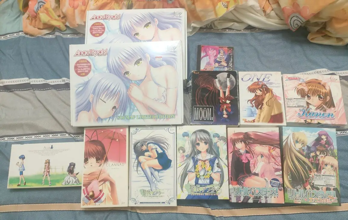 【半自用】麻枝准剧本担当全实体收藏存档